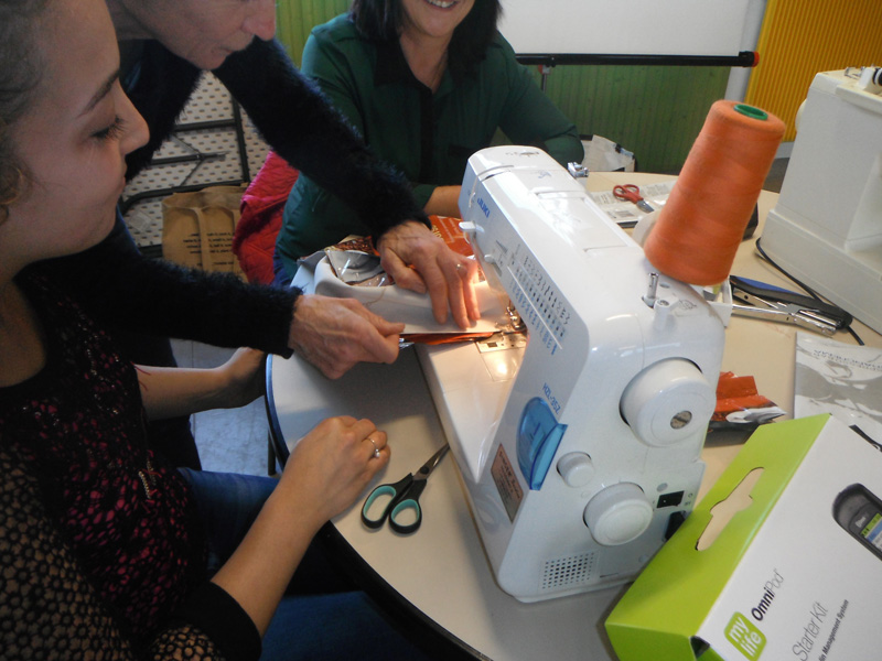 Reprise de l'atelier couture