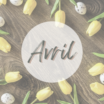 Programme d&rsquo;avril