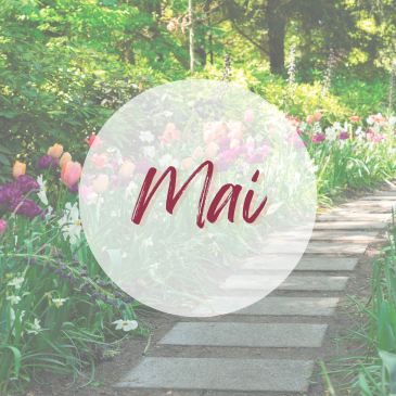Programme du mois de mai